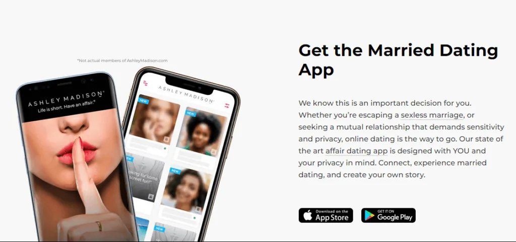Ashley Madison - app para moviles